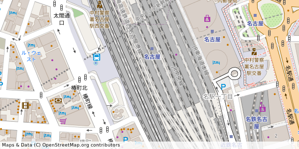 愛知県名古屋市中村区名駅 付近 : 35170234,136881575