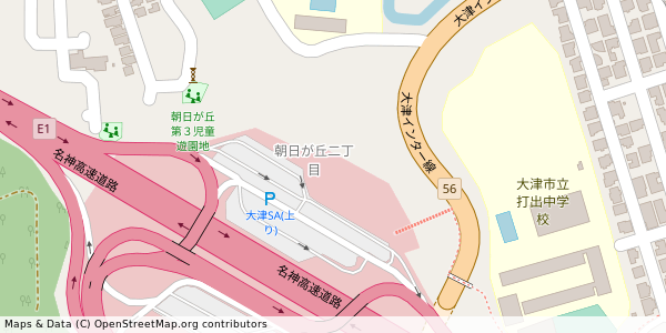 滋賀県大津市朝日が丘 付近 : 34997550,135869985 滋賀県大津市朝日が丘 付近 : 34997550,135869985
