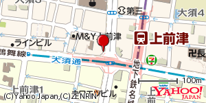 愛知県名古屋市中区大須 付近 : 35157635,136905741