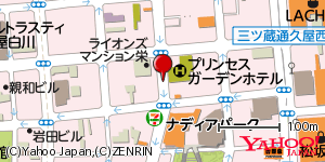 愛知県名古屋市中区栄 付近 : 35166235,136904776