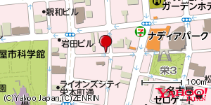 愛知県名古屋市中区栄 付近 : 35165115,136903549