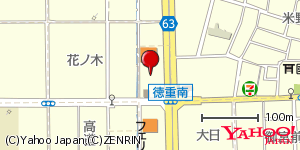 愛知県北名古屋市徳重 付近 : 35256737,136866243