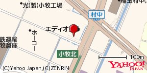 愛知県小牧市大字村中 付近 : 35305581,136911196