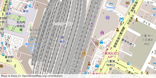 東京都千代田区丸の内 付近 : 35681038,139767841