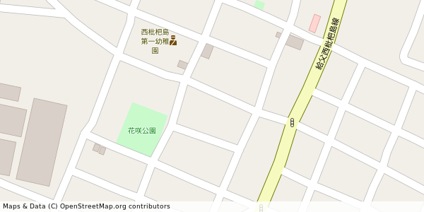 愛知県清須市西枇杷島町花咲 付近 : 35203095,136866496