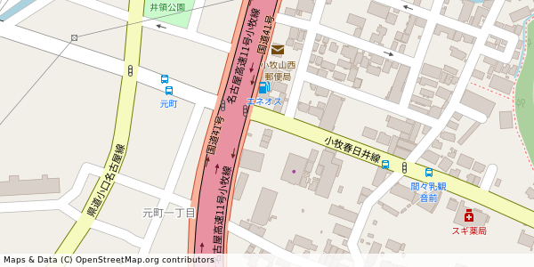 愛知県小牧市堀の内 付近 : 35292308,136906395 愛知県小牧市堀の内 付近 : 35292308,136906395
