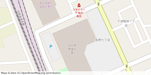 愛知県稲沢市長野 付近 : 35261367,136819047 愛知県稲沢市長野 付近 : 35261367,136819047