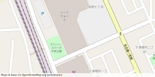 愛知県稲沢市長野 付近 : 35260200,136819440 愛知県稲沢市長野 付近 : 35260200,136819440