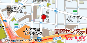 愛知県名古屋市中村区名駅 付近 : 35172733,136886038