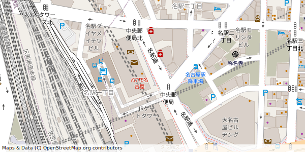 愛知県名古屋市中村区名駅 付近 : 35172881,136882886 愛知県名古屋市中村区名駅 付近 : 35172881,136882886