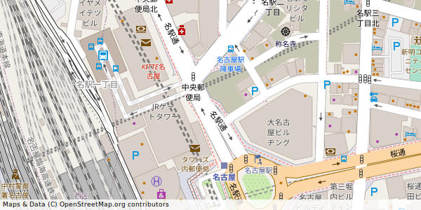 愛知県名古屋市中村区名駅 付近 : 35172337,136883480