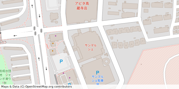 愛知県春日井市中央台 付近 : 35281538,137049130 愛知県春日井市中央台 付近 : 35281538,137049130