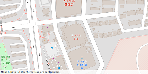 愛知県春日井市中央台 付近 : 35281465,137049078 愛知県春日井市中央台 付近 : 35281465,137049078