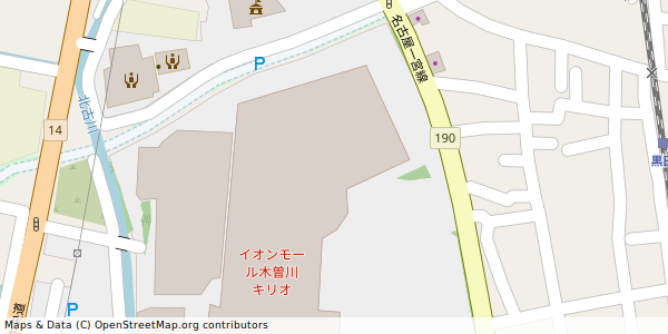 愛知県一宮市木曽川町黒田 付近 : 35350075,136774280 愛知県一宮市木曽川町黒田 付近 : 35350075,136774280