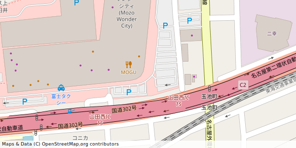 愛知県名古屋市西区二方町 付近 : 35224570,136884805 愛知県名古屋市西区二方町 付近 : 35224570,136884805