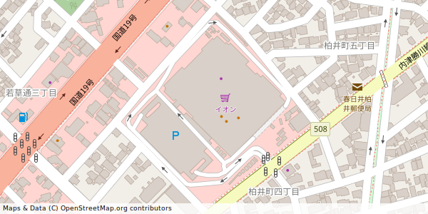 愛知県春日井市柏井町 付近 : 35237883,136962272