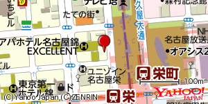 愛知県名古屋市中区錦 付近 : 35171115,136907738