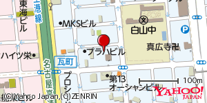 愛知県名古屋市中区新栄 付近 : 35166667,136916667