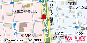 愛知県名古屋市中区新栄 付近 : 35164865,136914951