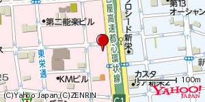 愛知県名古屋市中区栄 付近 : 35164737,136914753