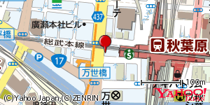 東京都千代田区外神田 付近 : 35698377,139771496