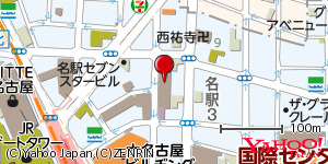 愛知県名古屋市中村区名駅 付近 : 35173319,136885383