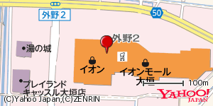 岐阜県大垣市外野 付近 : 35336979,136612994