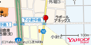 愛知県小牧市外堀 付近 : 35274758,136908863