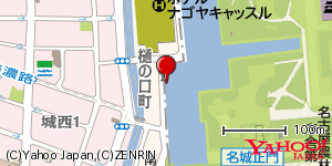 愛知県名古屋市中区本丸 付近 : 35184393,136895899