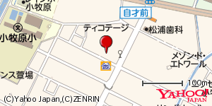 愛知県小牧市大字小牧原新田 付近 : 35300748,136924839