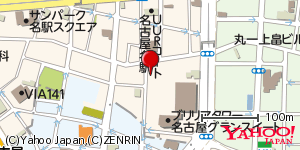 愛知県名古屋市西区名駅 付近 : 35176400,136884768