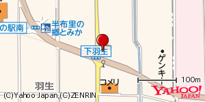 岐阜県加茂郡富加町羽生 付近 : 35473727,136981917