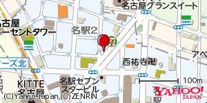 愛知県名古屋市中村区名駅 付近 : 35174303,136884657