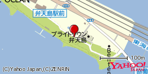 静岡県浜松市西区舞阪町弁天島 付近 : 34688552,137603857