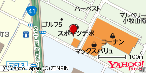 愛知県小牧市堀の内 付近 : 35286727,136907599