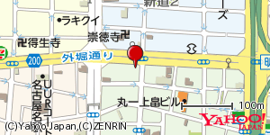 愛知県名古屋市西区那古野 付近 : 35177685,136886993