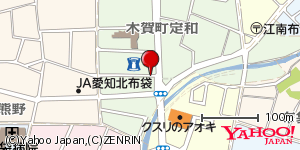 愛知県江南市木賀町定和 付近 : 35322697,136867924