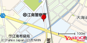 愛知県江南市木賀町大門 付近 : 35324403,136872654