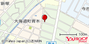 愛知県江南市寄木町天道 付近 : 35327762,136878754