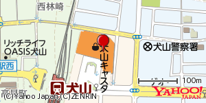 愛知県犬山市天神町 付近 : 35381184,136947110