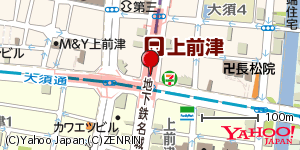 愛知県名古屋市中区大須 付近 : 35157477,136906815