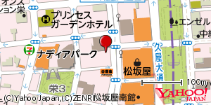 愛知県名古屋市中区栄 付近 : 35165568,136906931