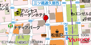 愛知県名古屋市中区栄 付近 : 35165835,136907079