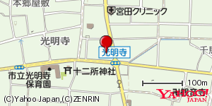 愛知県一宮市光明寺 付近 : 35353535,136805361