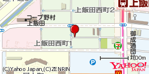 愛知県名古屋市北区上飯田西町 付近 : 35202623,136927549