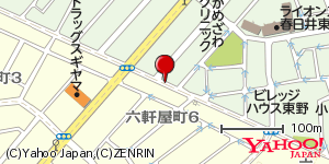 愛知県春日井市東野町 付近 : 35261414,136980150