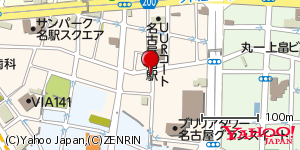 愛知県名古屋市西区名駅 付近 : 35176544,136884617