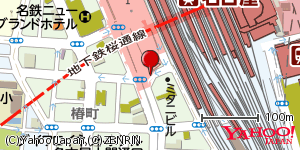 愛知県名古屋市中村区椿町 付近 : 35169335,136880822