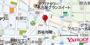 愛知県名古屋市西区名駅 付近 : 35174609,136885785