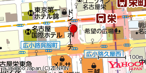 愛知県名古屋市中区錦 付近 : 35169342,136906809